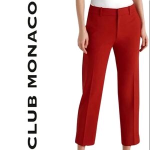 Nwt! Club Monaco Renay Low Rise Slim Crop Pants